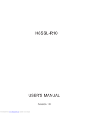 Supermicro H8SSL-R10 User Manual