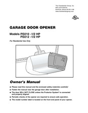 Chamberlain PowerDrive PD210 Owner's Manual