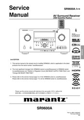Marantz SR9600A Service Manual