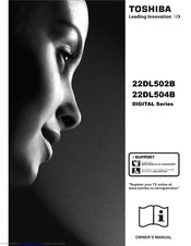 Toshiba 22DL502B DIGITAL Series Owner's Manual