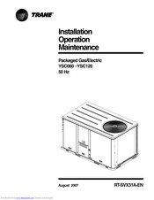 Trane YSC120 Installation Operation & Maintenance