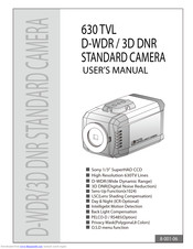 Sony 630 TVL User Manual