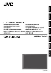 JVC GM-H40L2A Instructions Manual
