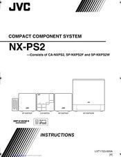 JVC Compact Component System NX-PS2 Instructions Manual