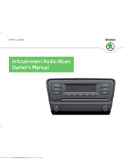 Skoda Infotainment Radio Blues Owner's Manual
