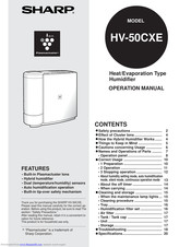 Sharp HV-50CXE Operation Manual