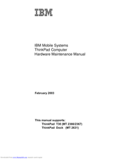 IBM MT 2367 Hardware Maintenance Manual