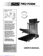 Pro-Form PFTL52570 User Manual