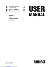 Zanussi ZEV6340FBA User Manual