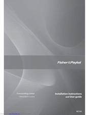 Fisher & Paykel OR90SDBGFX Series Installation Instructions And User Manual