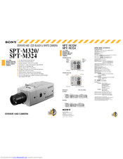 Sony ExwaveHAD SPT-M320 Specifications