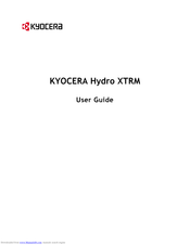 Kyocera Hydro XTRM User Manual