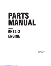 Robin America EH12-2, EH17-2, EH25-2 Parts Manual