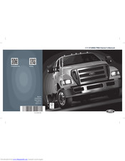 Ford F-650 2015 Owner's Manual