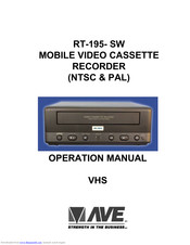 AVE RT-195-SW Operation Manual