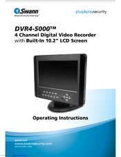 Swann DVR4-5000 Operating Instructions Manual