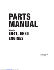 Robin America EH41 Parts Manual