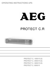 AEG PROTEC C. 2000 R(S) Operating Instructions Manual