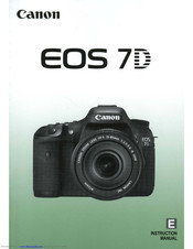 Canon EOS 70 Instruction Manual
