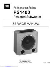 JBL PS1400 Service Manual