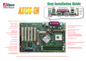 AOpen AX4SG-GN Easy Installation Manual