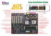 AOpen AX4G Easy Installation Manual
