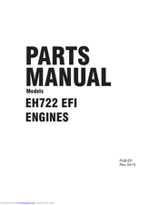 Robin America EH722 EFI Parts Manual