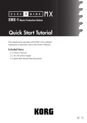 Korg Electribe MX EMX-1 Quick Start Tutorial