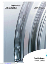 Electrolux EDV505 User Manual