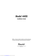 Directed Electronics 4400 Installation Manual