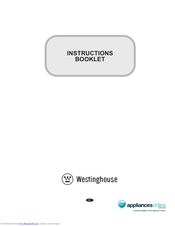 Westinghouse Oven Instruction Booklet