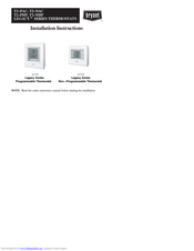 Bryant A07046 Installation Instructions Manual