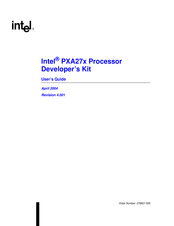 Intel PXA27x Series User Manual