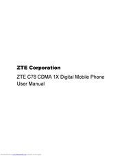 Zte C78 User Manual