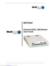 Multitech MTD100U User Manual