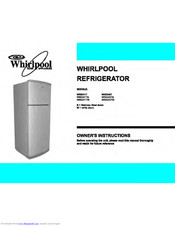 Whirlpool WRID45TW Owner's Instructions Manual