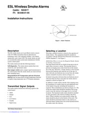 Interlogix ESL Installation Instructions Manual
