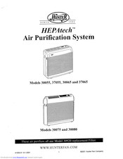 Hunter HEPAtech 30075 Manual