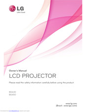 LG BG630 Owner's Manual