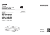 Toshiba Carrier MMD-AP0074SPH2UL Installation Manual