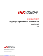 HikVision DS-2CC5173PN-VF User Manual