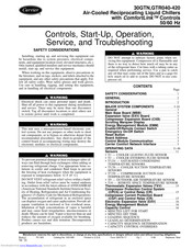 Carrier 30GTN Service And Troubleshooting Manual
