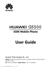 Huawei G5500 User Manual