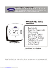 Carrier TSTTCCPB101 User Manual