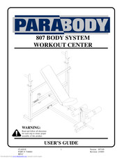 ParaBody 807 BODY SYSTEM User Manual