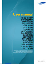 Samsung SyncMaster S19C450BR User Manual