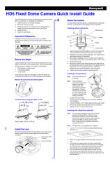 Honeywell HD5 Series Quick Install Manual