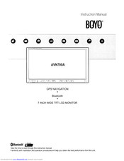 Boyo AVN700A Instruction Manual