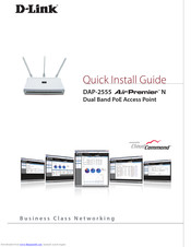 D-Link AirPremier N DAP-2555 Quick Install Manual