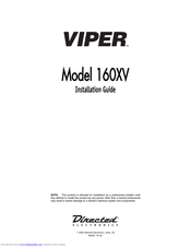 Viper 160XV Installation Manual